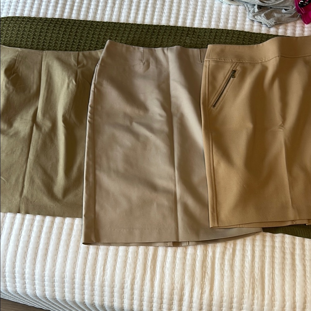 Three Women's Skirts.